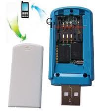 GSM štěnice - odposlech přenášený po GSM v provedení USB - vnitřek